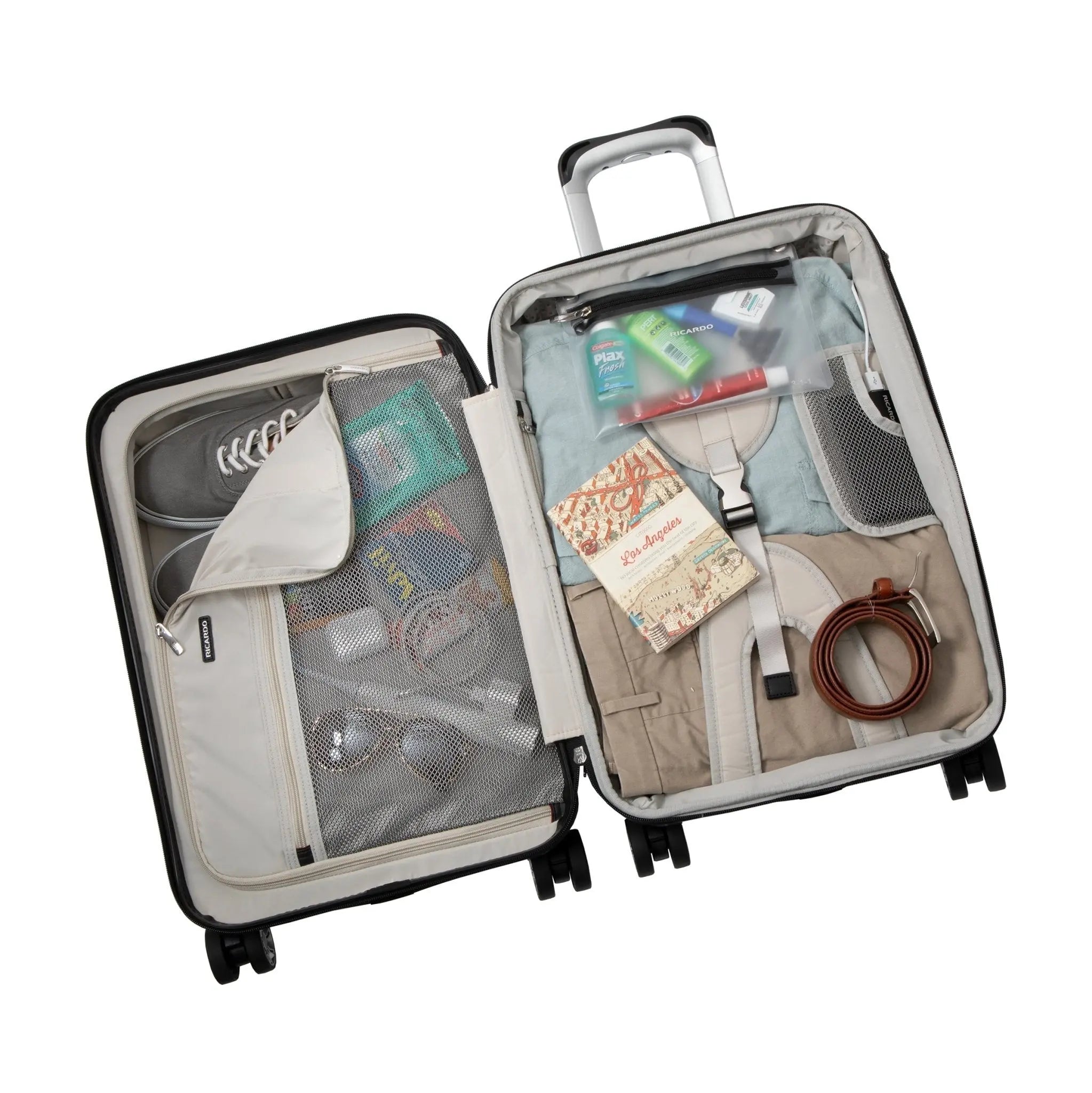 Ricardo Beverly Hills Rodeo Drive 2.0 Hardside Carry-On Expandable Spinner - Crimson