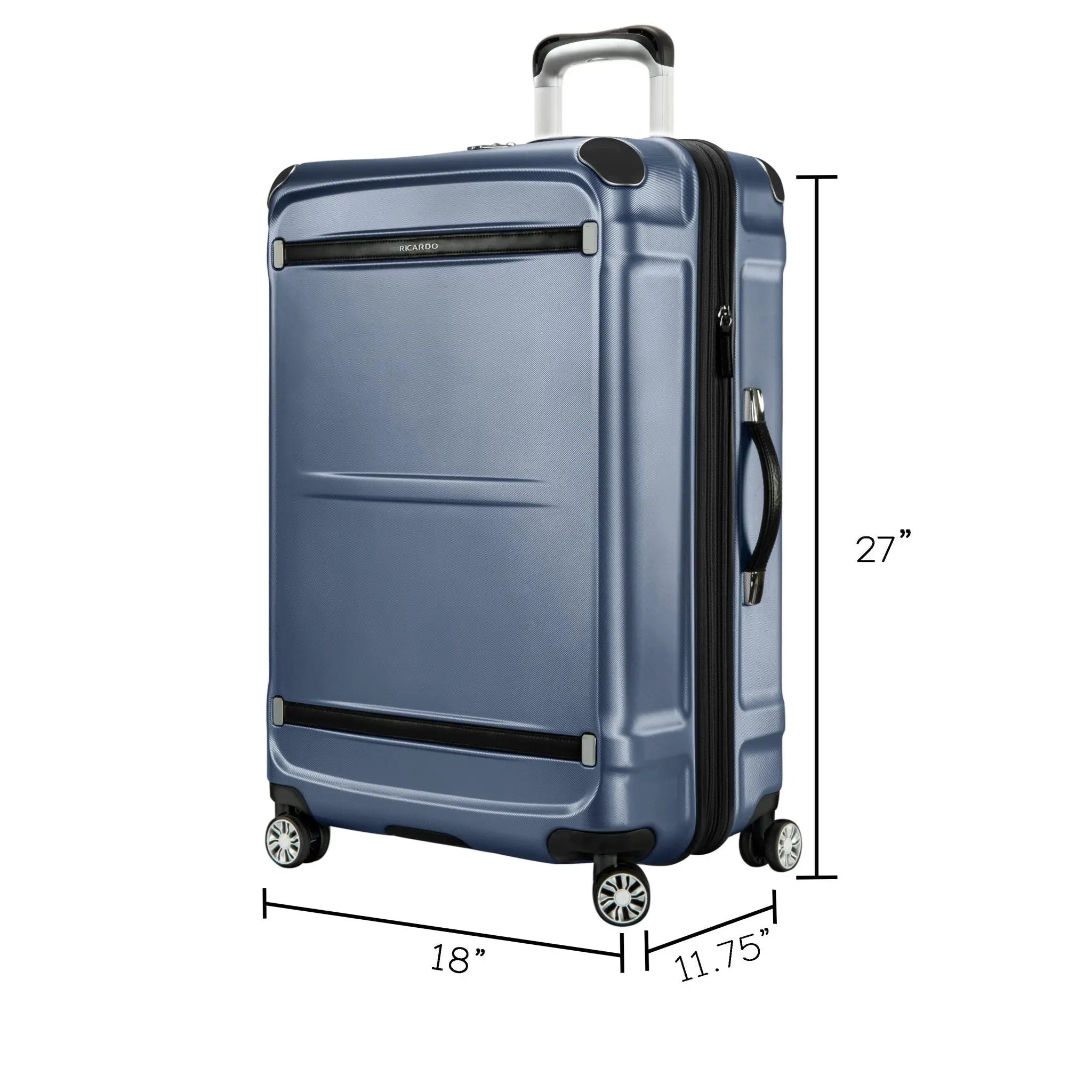 Ricardo Beverly Hills Rodeo Drive 2.0 Hardside Medium Check-In Expandable Spinner - Arctic Blue