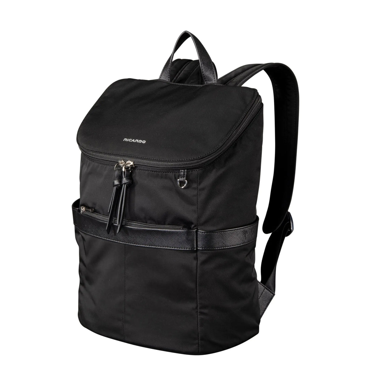 Ricardo Beverly Hills Rodeo Drive 2.0 Softside Convertible Fashion Tech Backpack, 12.4L - Black