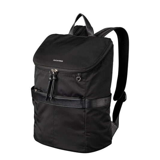 Ricardo Beverly Hills Rodeo Drive 2.0 Softside Convertible Fashion Tech Backpack, 12.4L - Black