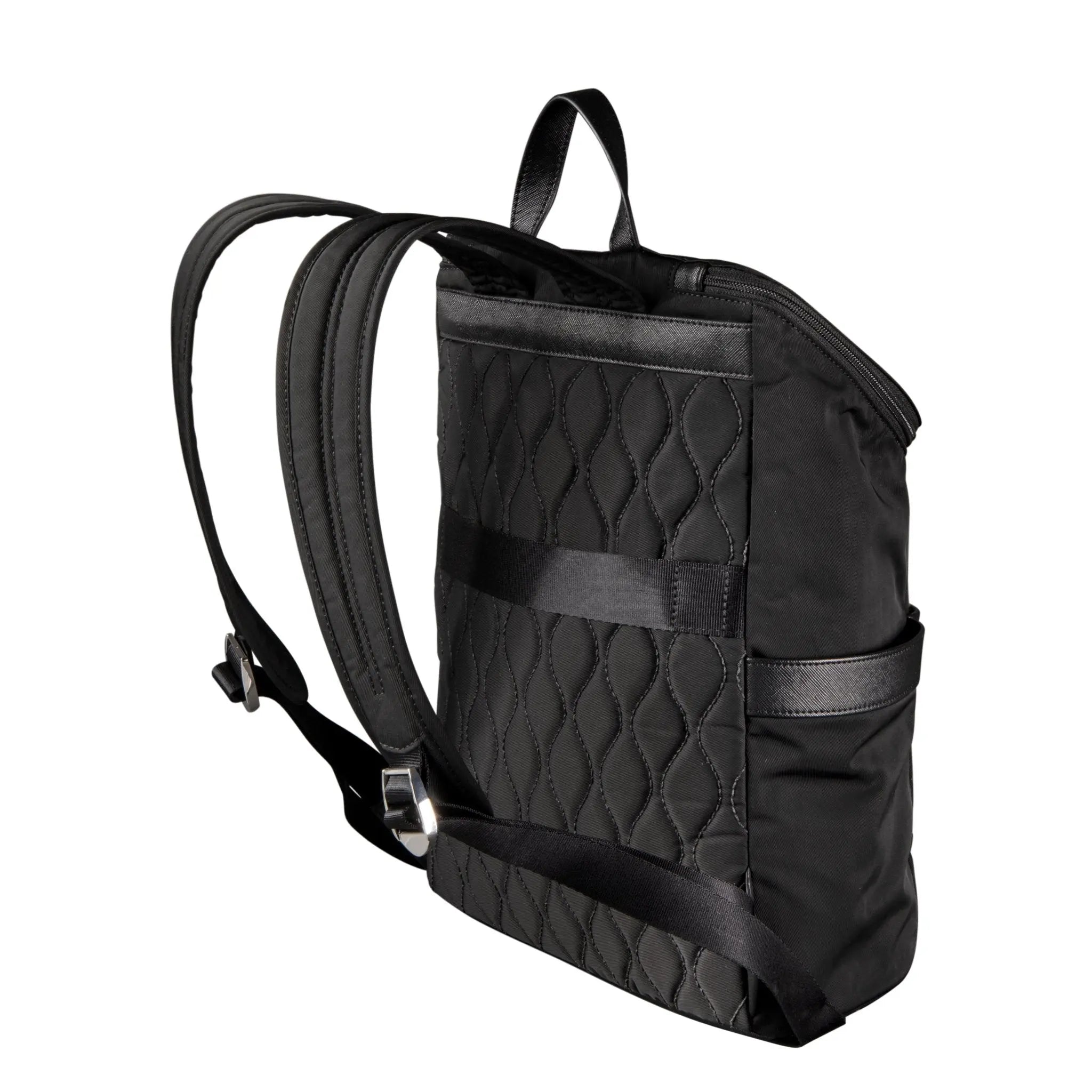 Ricardo Beverly Hills Rodeo Drive 2.0 Softside Convertible Fashion Tech Backpack, 12.4L - Black