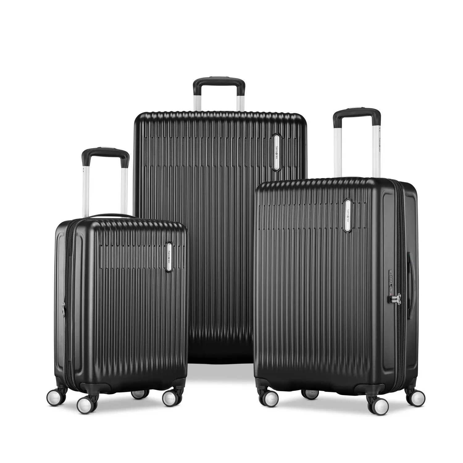 Samsonite Opto 4 3-Piece Set in Asphalt Black - image 1