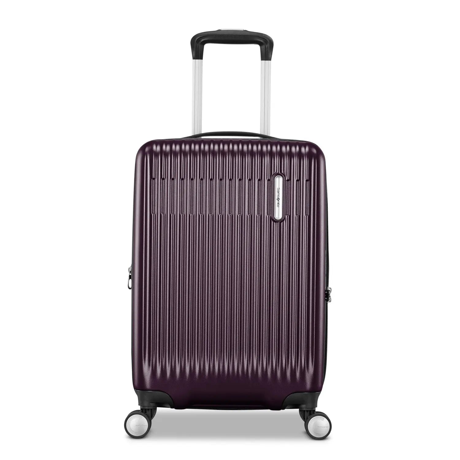 Samsonite Opto 4 Carry-On Spinner in Plum/Blossom - image 3