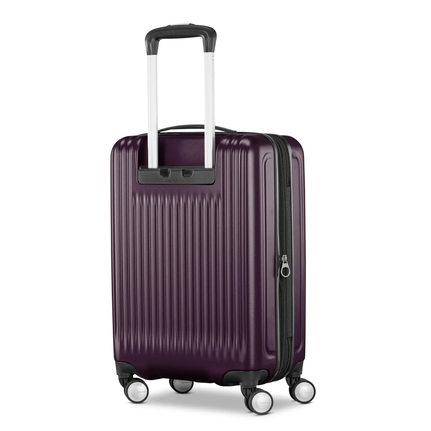 Samsonite Opto 4 Carry-On Spinner in Plum/Blossom - image 4