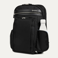 Travelpro Platinum Elite Business Laptop Backpack 27L in Black - bottle pocket