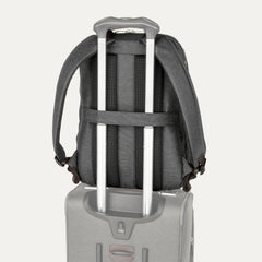 Travelpro Platinum Elite Business Laptop Backpack 27L in Vintage Grey - trolley strap