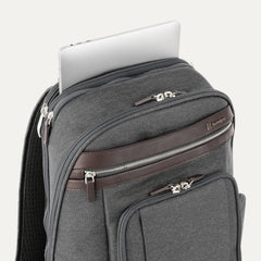 Travelpro Platinum Elite Business Laptop Backpack 27L in Vintage Grey - laptop sleeve