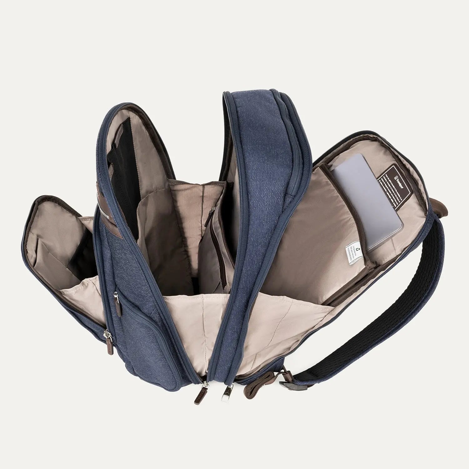 Travelpro Platinum Elite Business Laptop Backpack 27L in True Navy - laptop and tablet sleeves