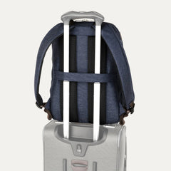 Travelpro Platinum Elite Business Laptop Backpack 27L in True Navy - trolley strap