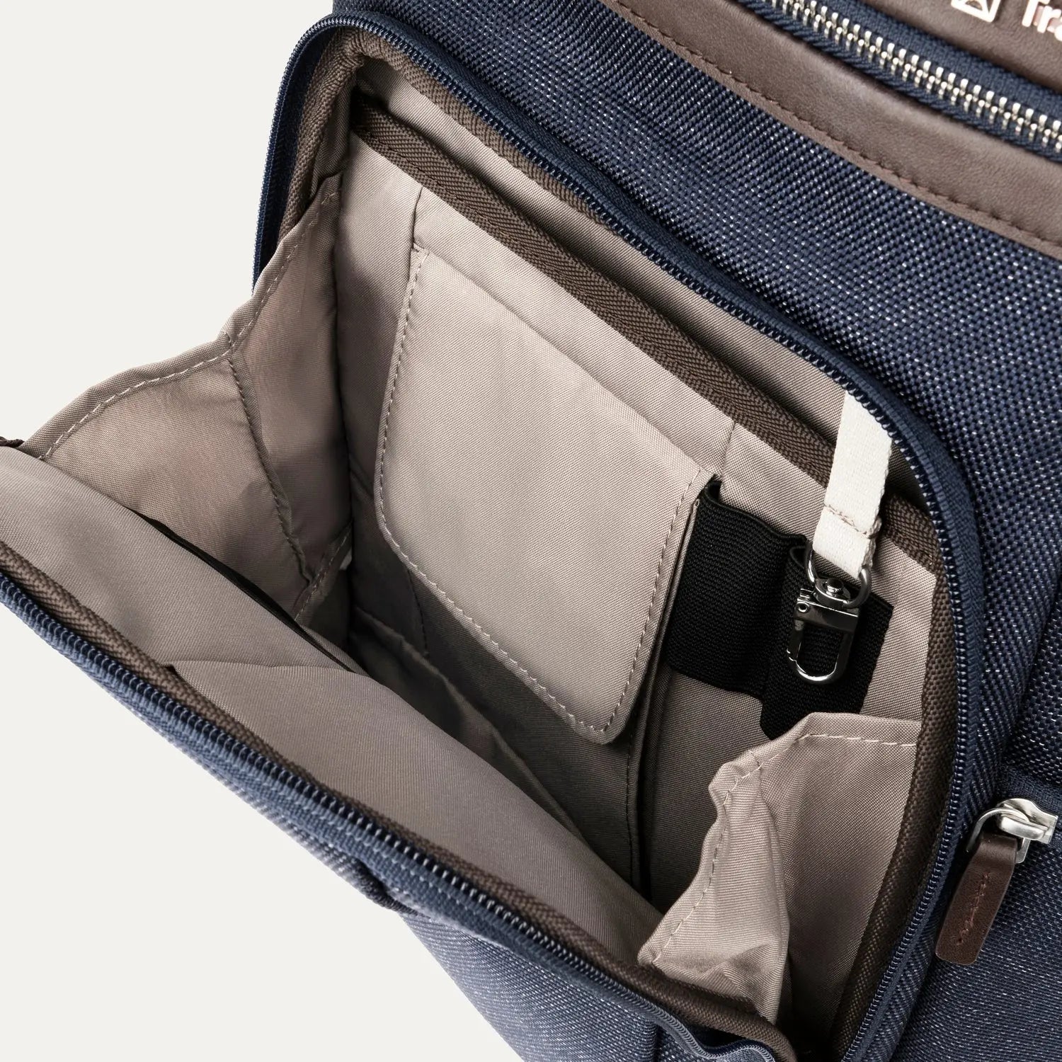 Travelpro Platinum Elite Business Laptop Backpack 27L in True Navy - organizer