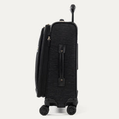 Travelpro Platinum Elite Carry-On Spinner in Intrigue Black - interior