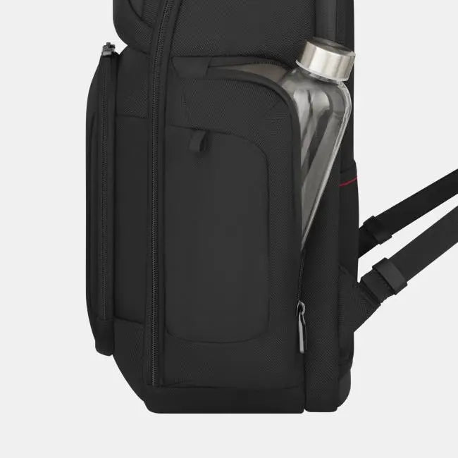 Victorinox Werks Traveler 7.0 Deluxe Backpack, Backpack with 15.6'' Laptop and 11'' Tablet Compartment, Black
