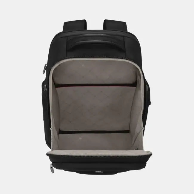 Victorinox Werks Traveler 7.0 Deluxe Backpack, Backpack with 15.6'' Laptop and 11'' Tablet Compartment, Black
