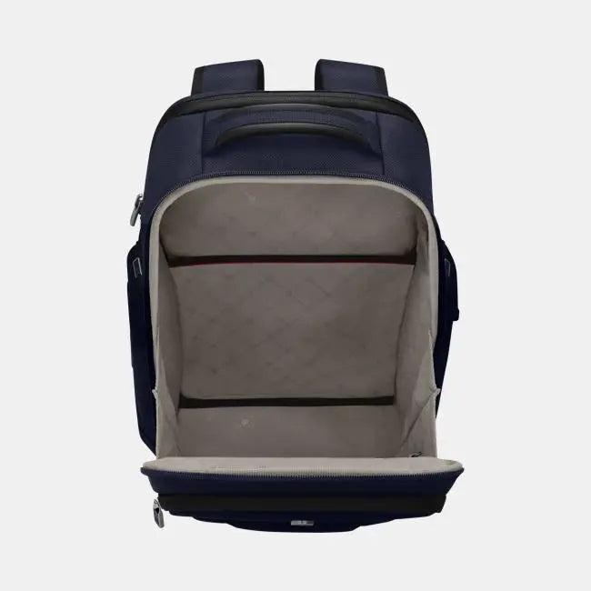 Victorinox Werks Traveler 7.0 Deluxe Backpack, Backpack with 15.6'' Laptop and 11'' Tablet Compartment, Navy Blue