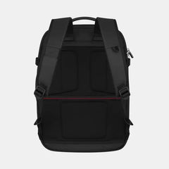 Victorinox Werks Traveler 7.0 Boarding Bag, Backpack with 15.6'' Laptop and 11'' Tablet Compartment, Black