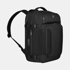 Victorinox Werks Traveler 7.0 Boarding Bag, Backpack with 15.6'' Laptop and 11'' Tablet Compartment, Black