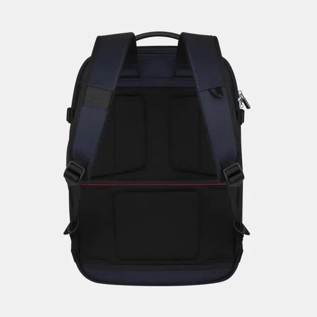 Victorinox Werks Traveler 7.0 Boarding Bag, Backpack with 15.6'' Laptop and 11'' Tablet Compartment, Navy Blue