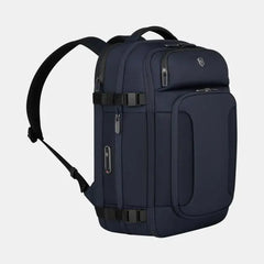 Victorinox Werks Traveler 7.0 Boarding Bag, Backpack with 15.6'' Laptop and 11'' Tablet Compartment, Navy Blue